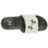 imageUnder Armour Mens Ignite Pro Graphic Slide Sandal301 White ClayMod GrayMarine Od Green