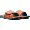 imageUnder Armour Mens Ignite Pro Graphic Slide Sandal800 Orange TropicHarbor BlueMetallic Harbor Blue