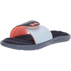 imageUnder Armour Kids Ignite IX Slide SandalUtility Blue 500Electric Tangerine