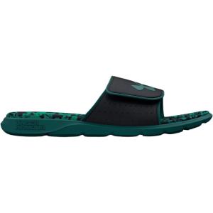 imageUnder Armour Mens Ignite Pro Graphic Slide Sandal001 BlackCoastal TealCoastal Teal