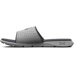 imageUnder Armour Mens Ignite Pro Graphic Slide Sandal101 Mod GrayMod GrayPitch Gray