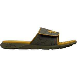 imageUnder Armour Mens Ignite Pro Graphic Slide Sandal300 Marine Od GreenGilded YellowMarine Od Green