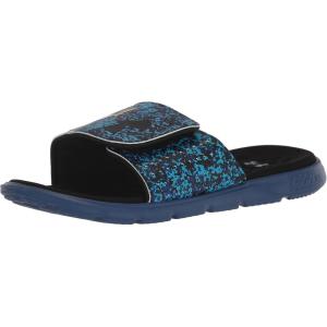 imageUnder Armour Mens Ignite Pro Graphic Slide Sandal401 Glacier BlueBlue MirageBlack