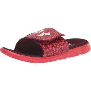 imageUnder Armour Mens Ignite Pro Graphic Slide Sandal600 RedRedWhite