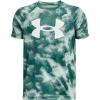 imageUnder Armour Boys Tech Big Logo Printed ShortSleeve TShirt722 Coastal Teal   White