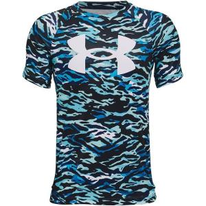 imageUnder Armour Boys Tech Big Logo Printed ShortSleeve TShirtAcademy 409White