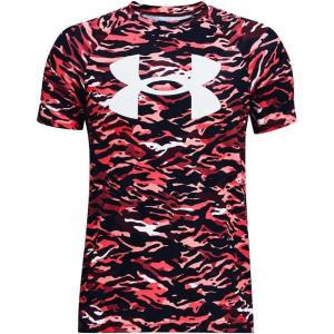 imageUnder Armour Boys Tech Big Logo Printed ShortSleeve TShirtBlack Rose 664White