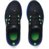 imageUnder Armour Kids Grade School Assert 9 Running Shoe005 BlackVersa BlueExtreme Green
