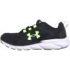 imageUnder Armour Kids Grade School Assert 9 Running Shoe006 BlackStatic BlueLime Surge