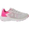 imageUnder Armour Kids Grade School Assert 9 Running Shoe104 Halo GrayRebel PinkIridescent