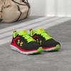imageUnder Armour Kids Grade School Assert 9 Running ShoeBlack 001Quirky Lime
