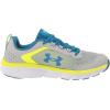 imageUnder Armour Kids Grade School Assert 9 Running ShoeMod Gray 104Cruise Blue