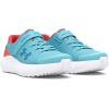 imageUnder Armour Girls Pre School Surge 4 Alternate Closure Sneaker400 Sky BlueCohoCapri