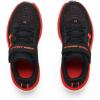 imageUnder Armour Boys Pre School Assert 9 Alternate Closure SneakerBlack 003Phoenix Fire