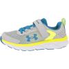 imageUnder Armour Boys Pre School Assert 9 Alternate Closure SneakerMod Gray 105Cruise Blue
