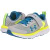 imageUnder Armour Boys Pre School Assert 9 Alternate Closure SneakerMod Gray 105Cruise Blue