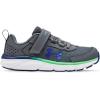 imageUnder Armour Boys Pre School Assert 9 Alternate Closure SneakerPitch Gray 103White