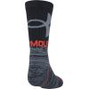 imageUnder Armour Youth Phenom Crew Socks 3PairsBlackGray Assorted