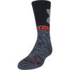 imageUnder Armour Youth Phenom Crew Socks 3PairsBlackGray Assorted