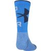 imageUnder Armour Youth Phenom Crew Socks 3PairsBlue Circuit Assorted