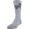 imageUnder Armour Youth Phenom Crew Socks 3PairsGrayBlack Assorted