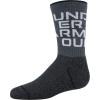 imageUnder Armour Youth Phenom Crew Socks 3PairsPitch Gray Assorted