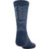 imageUnder Armour Youth Phenom Crew Socks 3PairsTrue Ink Blue Assorted