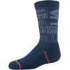 imageUnder Armour Youth Phenom Crew Socks 3PairsTrue Ink Blue Assorted