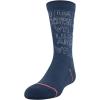 imageUnder Armour Youth Phenom Crew Socks 3PairsTrue Ink Blue Assorted