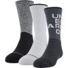 imageUnder Armour Youth Phenom Crew Socks 3PairsPitch Gray Assorted