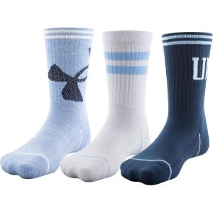 imageUnder Armour Youth Phenom Crew Socks 3PairsAcademy Assorted