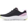 imageUnder Armour Girls Grade School Surge 4 Sneaker001 BlackPurple AceHigh Vis Yellow