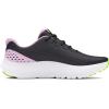 imageUnder Armour Girls Grade School Surge 4 Sneaker001 BlackPurple AceHigh Vis Yellow