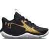 imageUnder Armour Kids Pre School Jet 23 Basketball Shoe001 BlackBlackMetallic Gold