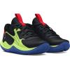 imageUnder Armour Kids Pre School Jet 23 Basketball Shoe005 BlackMorph GreenBeta