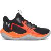 imageUnder Armour Kids Pre School Jet 23 Basketball Shoe006 BlackAres RedMod Gray