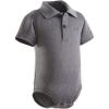 imageUnder Armour Boys Newborn UA Polo BodysuitCarbon Heather Black Black