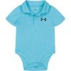 imageUnder Armour Boys Newborn UA Polo BodysuitFresco Blue Twist