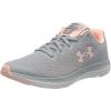 imageUnder Armour Kids Grade School Charged Impulse SneakerMod Gray 100Purple Dusk