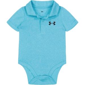 imageUnder Armour Boys Newborn UA Polo BodysuitFresco Blue Twist
