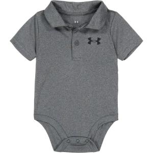 imageUnder Armour Boys Newborn UA Polo BodysuitPitch Gray Twist