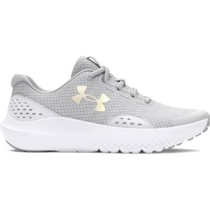 imageUnder Armour Girls Grade School Surge 4 Sneaker100 Halo GrayWhiteIridescent