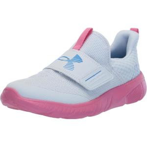 imageUnder Armour Kids Pre School Flash Sneaker100 Distant GraySunset PinkPhoton Blue