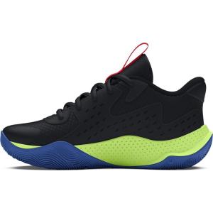 imageUnder Armour Kids Pre School Jet 23 Basketball Shoe005 BlackMorph GreenBeta