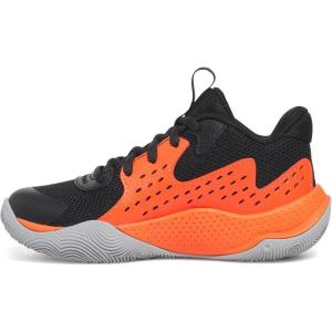 imageUnder Armour Kids Pre School Jet 23 Basketball Shoe006 BlackAres RedMod Gray