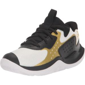 imageUnder Armour Kids Pre School Jet 23 Basketball Shoe100 WhiteBlackMetallic Gold