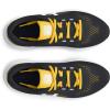 imageUnder Armour Boys Grade School Charged Rogue 4 Running Shoe003 BlackTaxiWhite