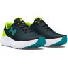 imageUnder Armour Boys Grade School Surge 4 Running Shoe003 BlackHigh Vis YellowCircuit Teal