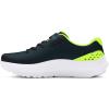 imageUnder Armour Boys Pre School Surge 4 Alternate Closure Sneaker003 BlackHigh Vis YellowCircuit Teal