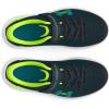 imageUnder Armour Boys Pre School Surge 4 Alternate Closure Sneaker003 BlackHigh Vis YellowCircuit Teal
